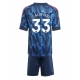 Arsenal Riccardo Calafiori #33 Gostujuci Dres za djecu 2025-26 Kratak Rukav (+ Kratke hlače) Arsenal Riccardo Calafiori #33 Gostujuci Dres za djecu 2025-26 Kratak Rukav (+ Kratke hlače)